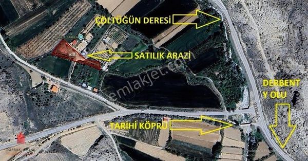 Keçimuhsine'de 2258m2 Derbent Yolunun Yanı Satılık Bahçe