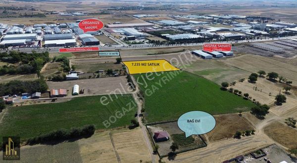 Organize Sanayi Karşısı 7.235 M2 Ticari İmarlı Parsel