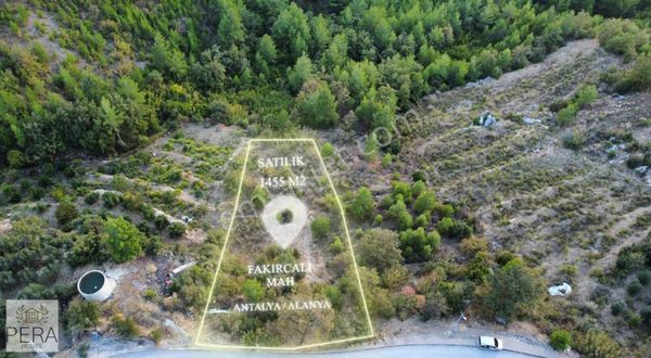 Alanya Fakırcalı Satılık 1455 M2 Tarla
