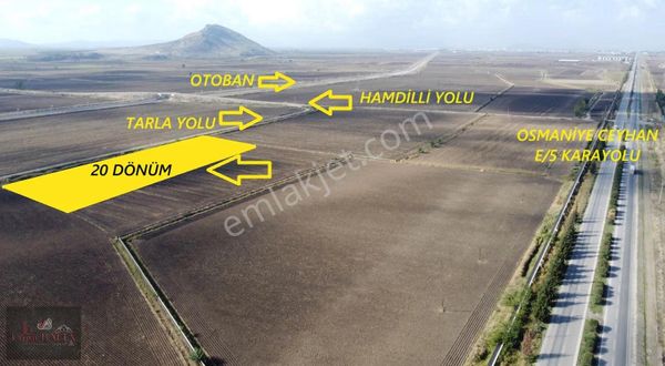 Umut Balta Gayrimenkul'den Yola Yakın Yatırımlık Satılık Tarla