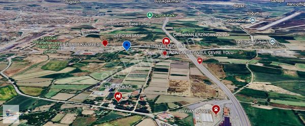 Remaxdem'den Merkezi Konumda Satılık Fırsat Depo 804m2 Arsası