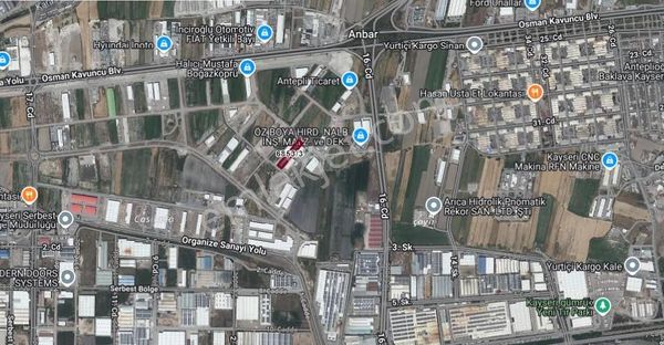 Osb Girişinde Mükemmel Konumda 5188 M2 Temiz Ticari Parsel