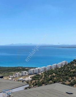 Didim Akbük Skyline'de Full Deniz Manzaralı 1+1 Köşe Daire