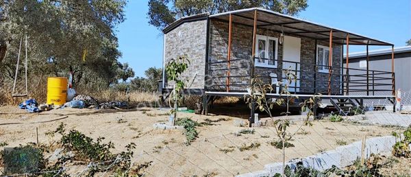 Elektırık Suyu Aktif Çit Demir Kapı Çekili 35m2 Hazır Ev