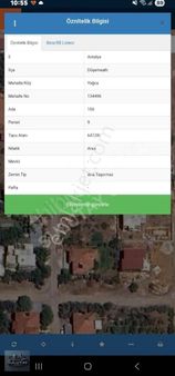 Döşemealtı Yağca Mahallesinde 647 M² Satılık Arsa