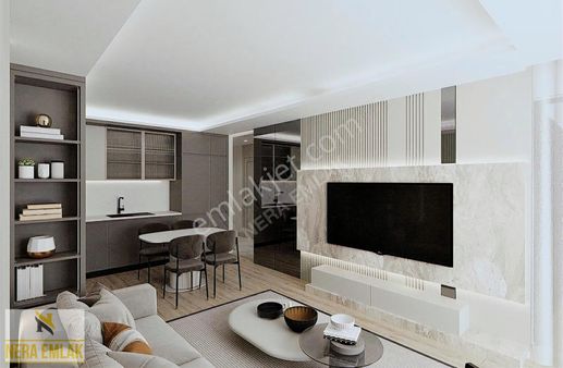 Etlik Aşağı Eğlence'de Sıfır Binada Katta Satılık 1+1