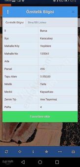 Yeşildere'de Satılık Fırsat 3850 M2 Tarla