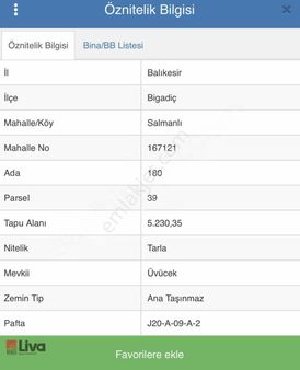 Rw Liva'dan Bigadiç Salmanlı'da 5230 M2 Satılık Tarla