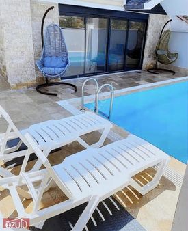 Kadriye Belek De Full Tadilatlı 3+1 Müstakil Havuzlu İskanlı