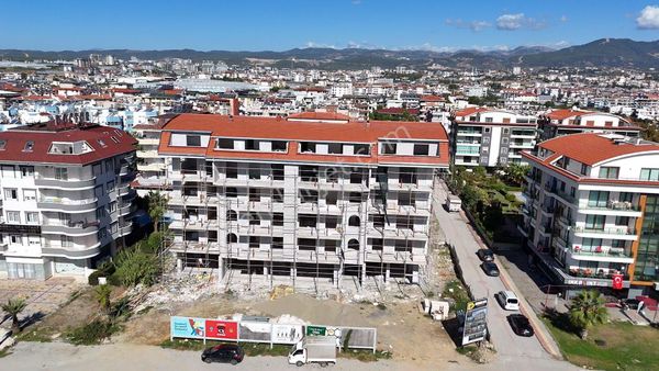 Alanya Konaklı Denize Sıfır 2+1 Satılık Daire