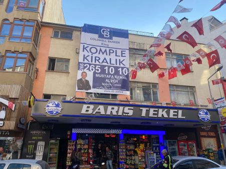 Cb King'den Balıkesir Kızılay Cad. Emsalsiz Komple Kiralık Bina