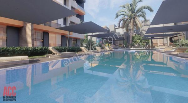 Acc Homes'tan Cadde Üzeri Havuzlu Site İçi Ebeveyn Banyolu 2+1