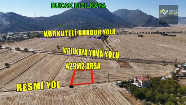 ✅burdur Bucak ✅kızılkaya ✅satılık 429m2 İmarlı Arsa
