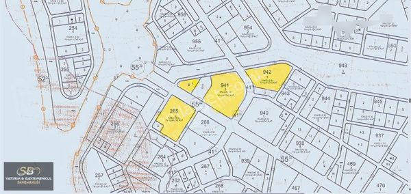 Dursunköy 2000 M2 Kanal Manzaralı Z+3 Kat Konut İmarlı