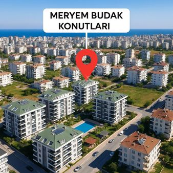 Denize 2 Km, Uncalı’nın En Gözde Sitesinde Güney Cephe 3+1 Yatırımlık Havuzlu Sitede Lüks Daire