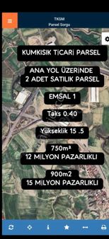 Bsm'den Kumkısık Mevkii Ana Yola Cephe