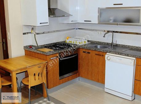 Bornova Erzene Mahallesinde Eşyalı Doğalgazlı 2+1 Bahçe Katı