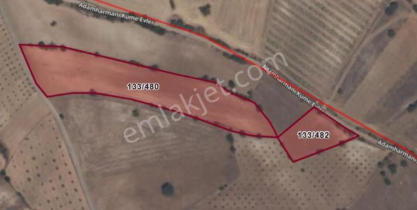 Kale Adamharmanı 8.462m2 Satılık Fırsat Tarla