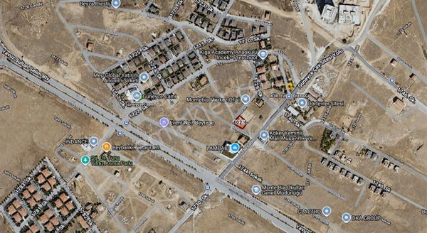 Beytepe Lodumu Tek Tapu 600 M2 Ticari/villa İmarlı Satılık Arsa