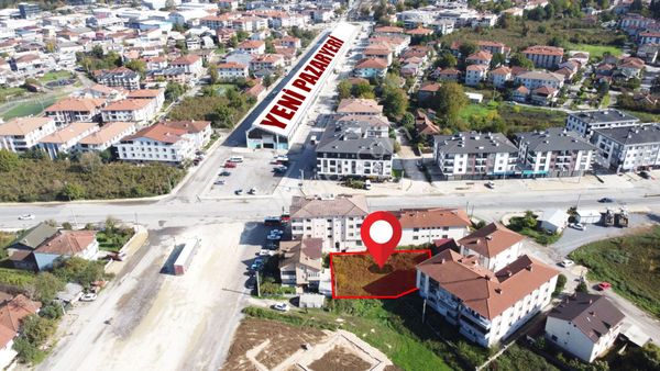 Mergiç Mh.de Yeni Pazaryerine Komşu Satılık 542 M2 Arsa