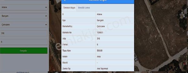 Zorlu'dan Çarkıpare'de Stada Yakın İmara Açık Satılık Arsa