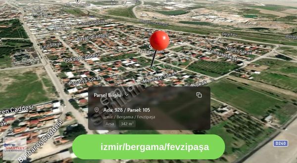 Satılık Konut İmarlı Arsa (342 M2)