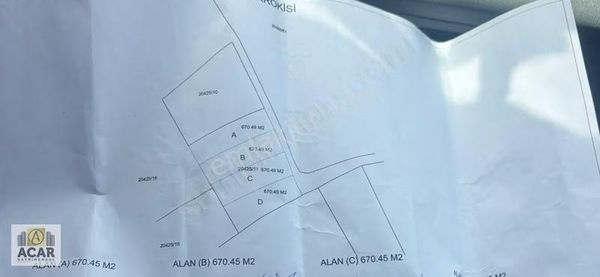 Konyaaltı Çakırlarda Müstakil Tapulu Satılık Tarla