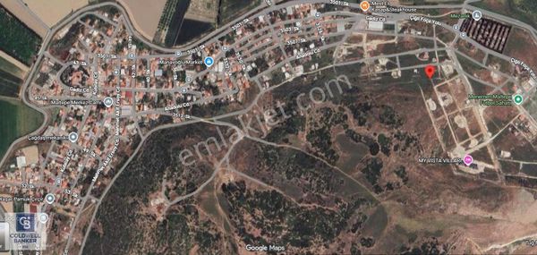 İzmir Maltepe Köyünde 30/60 Villa İmarlı Satılık Arsa Cb Ph