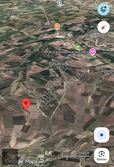 Lüx Erzurum'dan Aziziye Paşayurdu Emrecik Yolunda Satılık Tarla