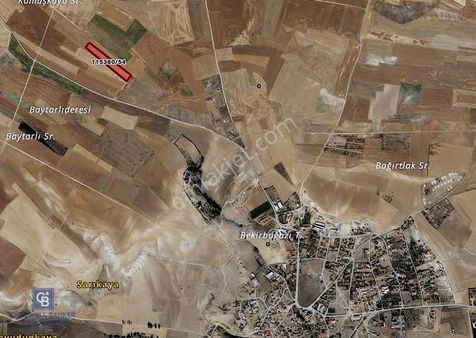 Gölbaşı Topaklı Mahallesi'nde Satılık Tek Tapu 11700 M2 Tarla.