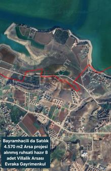 Bayram Hacılı Da Satılık Projesi Alınmış 8 Adet Kupon Villalık Arsa