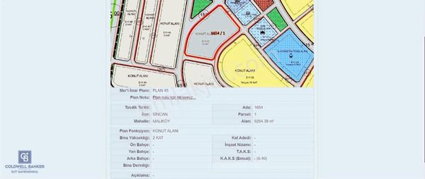 Satılık 14 Villalık Yatırımlık Arsa