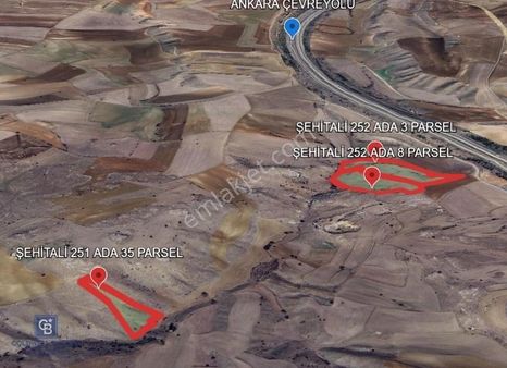 Etimesgut-şehitali'de 726 M2 Hisse Tapulu Satılık Tarla