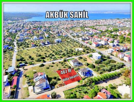Didim Akbükde Satılık Villa İmarlı Arsa