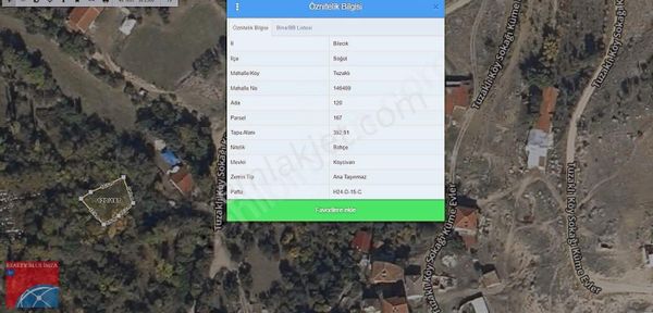 Söğüt Tuzaklı Mahallesinde Köy İçi Satılık 352 M2 Bahçe