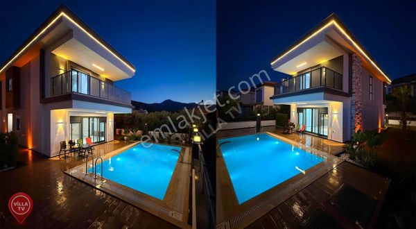 Acil! Güzelçamlı'da Deniz Manzaralı Tek Müstakil Satılık Villa