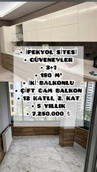 Satılık 3+1 Daire – İpekyolu Sitesi / Güvenevler