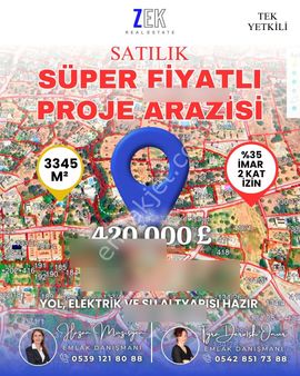 Projesi Hazır – Konut İmarlı Arazi | Ozanköy, Girne Kuzey Kıbrıs