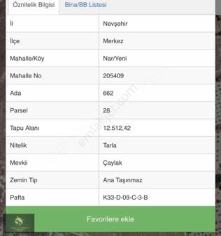 Tarımsal Depolama Alanı