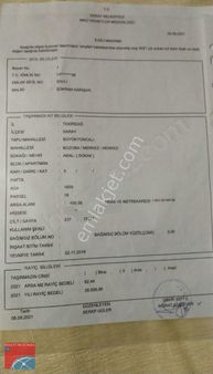 Tekirdağ Saray Büyükyoncalı 457m İmarlı Arsa Güzel Konumlu