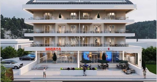 Alanya Oba'da Ruhsatlı Proje Ticari+konut