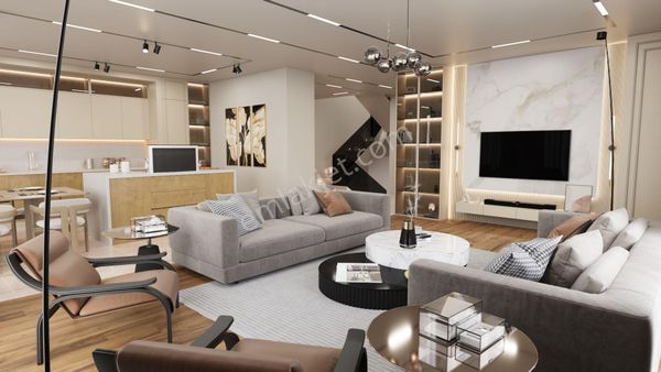 Karacakayada 6+2 Luks Triplex Satılık Villa