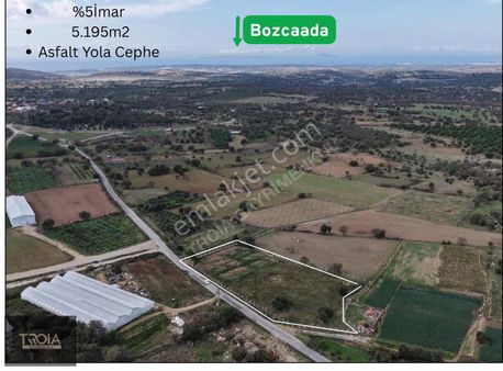 Uluköyde %5 İmarlı Asfalt Yola Cephe 5.195m2 Tarla