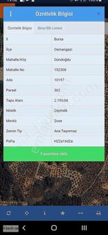 Osmangazi Gündoğduda Yatırımlık Fırsat Arazi Doğa Manzaralı