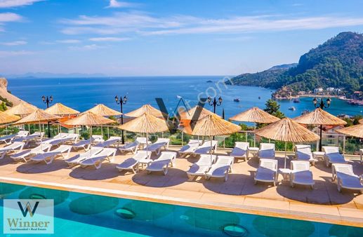Winner- Marmaris Turunç+ Harika Deniz Manzaralı 1+1satılık Daire