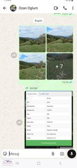 İznik Hisardere Köyünde Boş Tarla