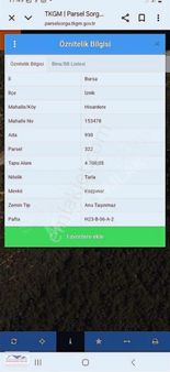 İznik Hisardere Mahallesinde Yatırımlık Tarla