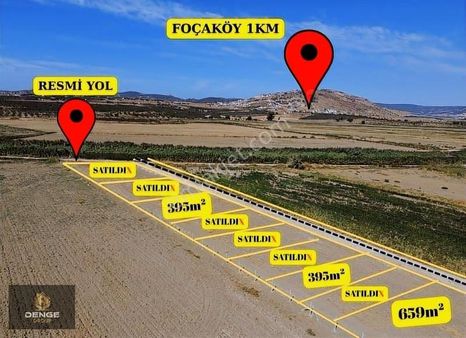 Foça Yenibağarasında Gediz Kıysında Doğa Harikası Bahçe