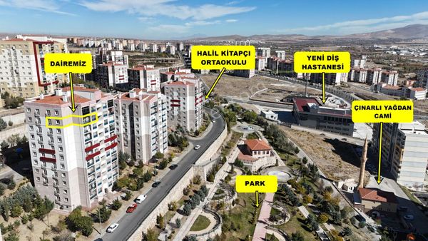 E.gökal Kiralık ! Toki ! Yeni Diş Hastane Arkası ! 2+1 Ara Kat !
