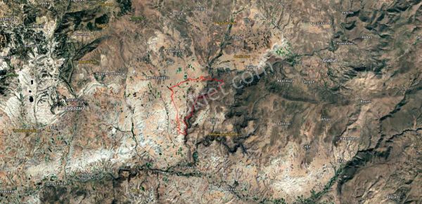 Ankara Beypazarı İncepelit Tek Tapu Kupon Satılık Arsa